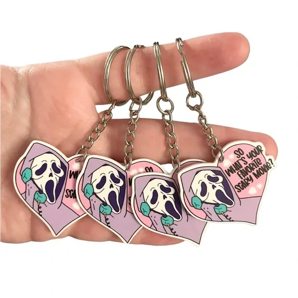 Ghostface “Scream” Keychains - Picture 3 of 3
